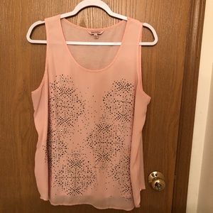 Juicy Couture tank top with beautiful sequins size XL